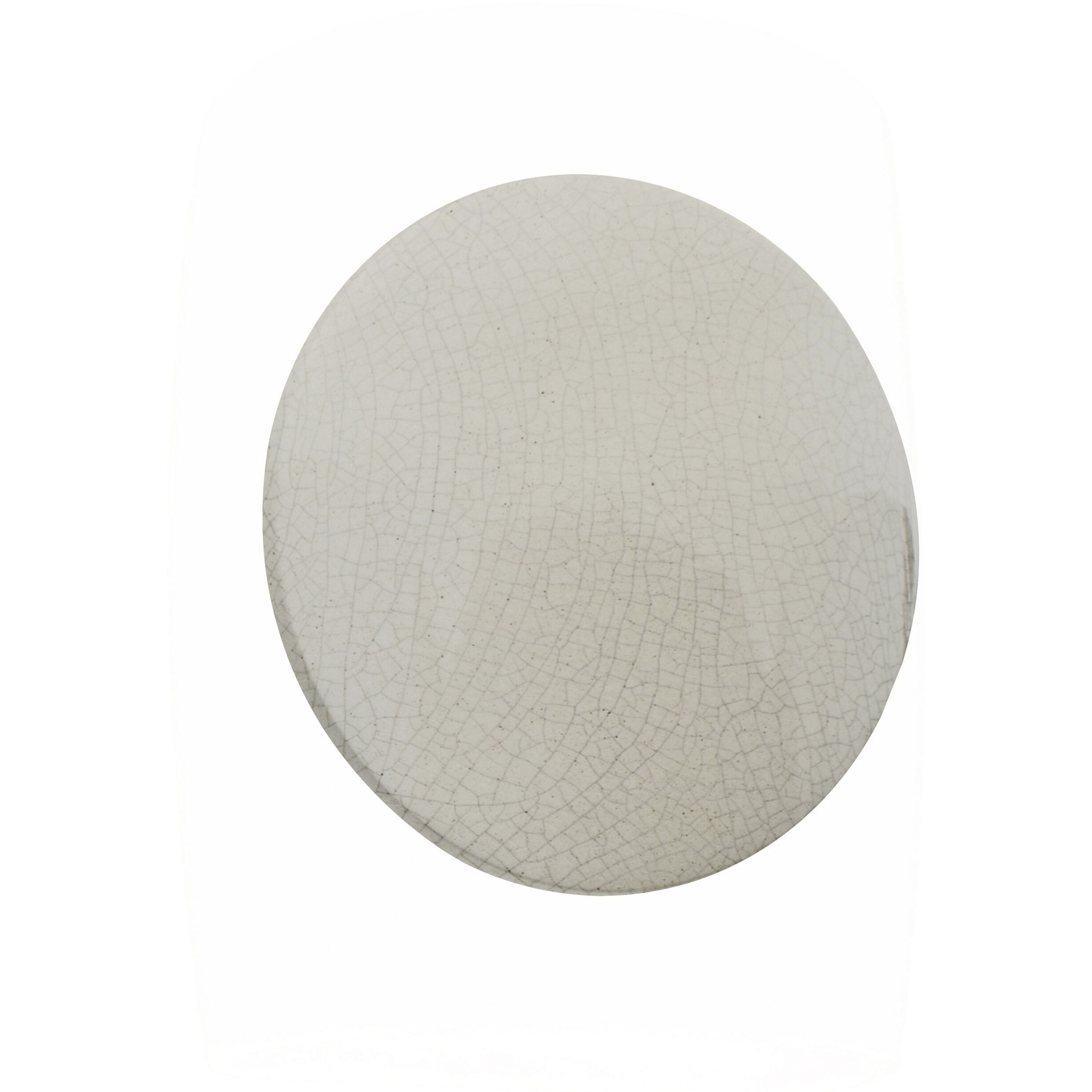 Ambiance Collection - Backlit Wall Sconce Wall Light in White Crackle, 13W x 13H, Form+Finish+Function