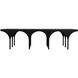 Akashi 68 X 30 inch Matte Black Coffee Table