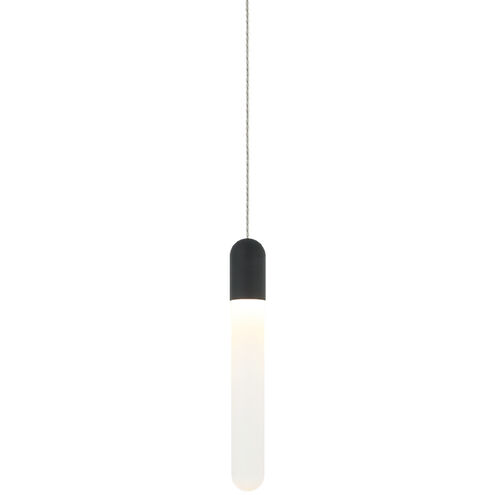 Aydin LED 18.7 inch Matte Black Pendant Ceiling Light