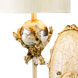 Trellis 1 Light 8 inch Putty Patina And Silver Leaf Wall Sconce Wall Light, Flambeau