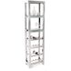 Graves 74.75 X 19.75 inch Silver Bar Etagere