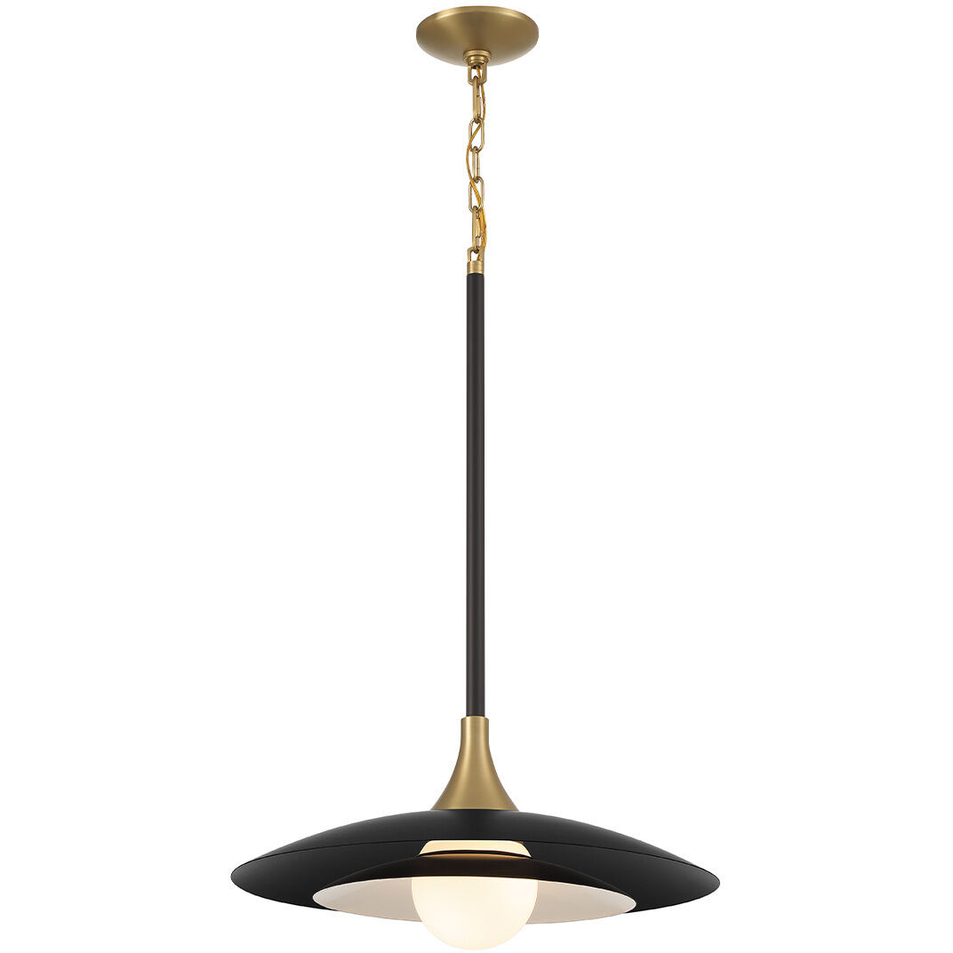 Welsh LED 18 inch Black Pendant Ceiling Light