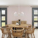 Copenhagen 5 Light 25 inch White Chandelier Ceiling Light