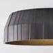 Clodagh Bling LED 21.1 inch Plated Dark Bronze Flushmount Ceiling Light