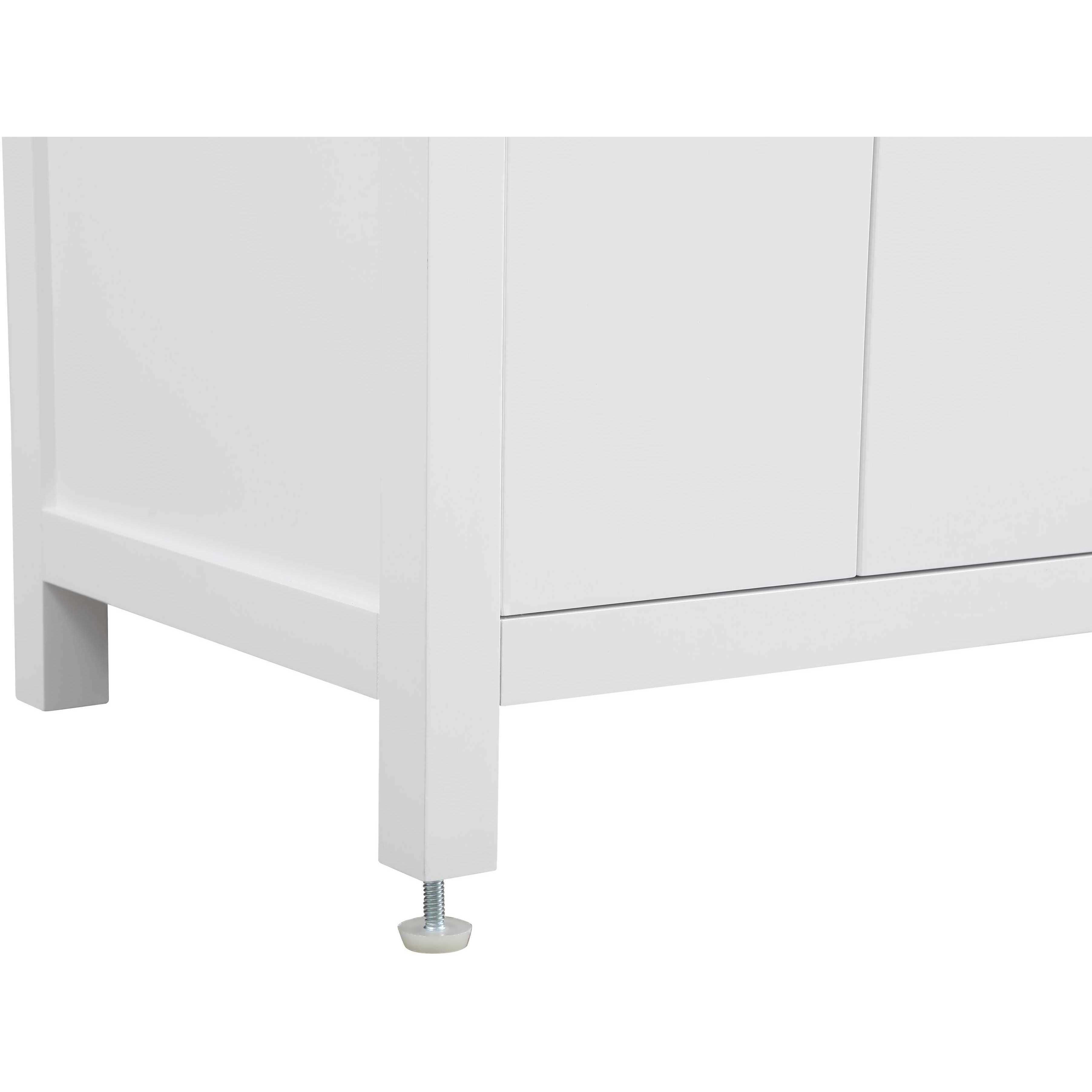 Nathan 36 X 34 inch White Bathroom Vanity Cabinet