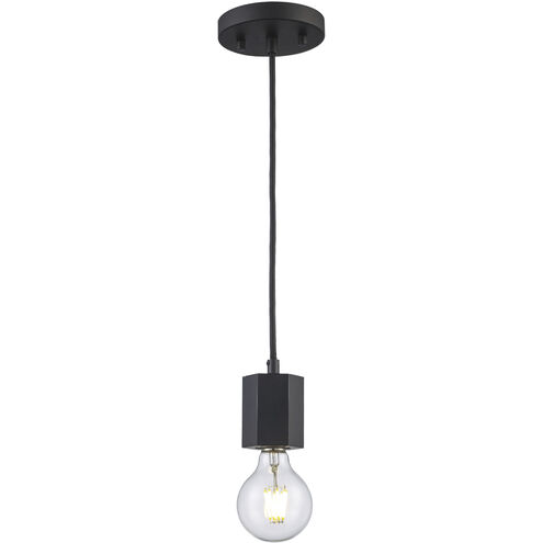 Placerville 1 Light 2 inch Black Mini Pendant Ceiling Light