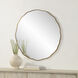 Bern 40 X 40 inch Dark Antique Brushed Brass Wall Mirror