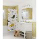 Gather 5 Light 36 inch Brushed Nickel Bath Vanity Wall Light