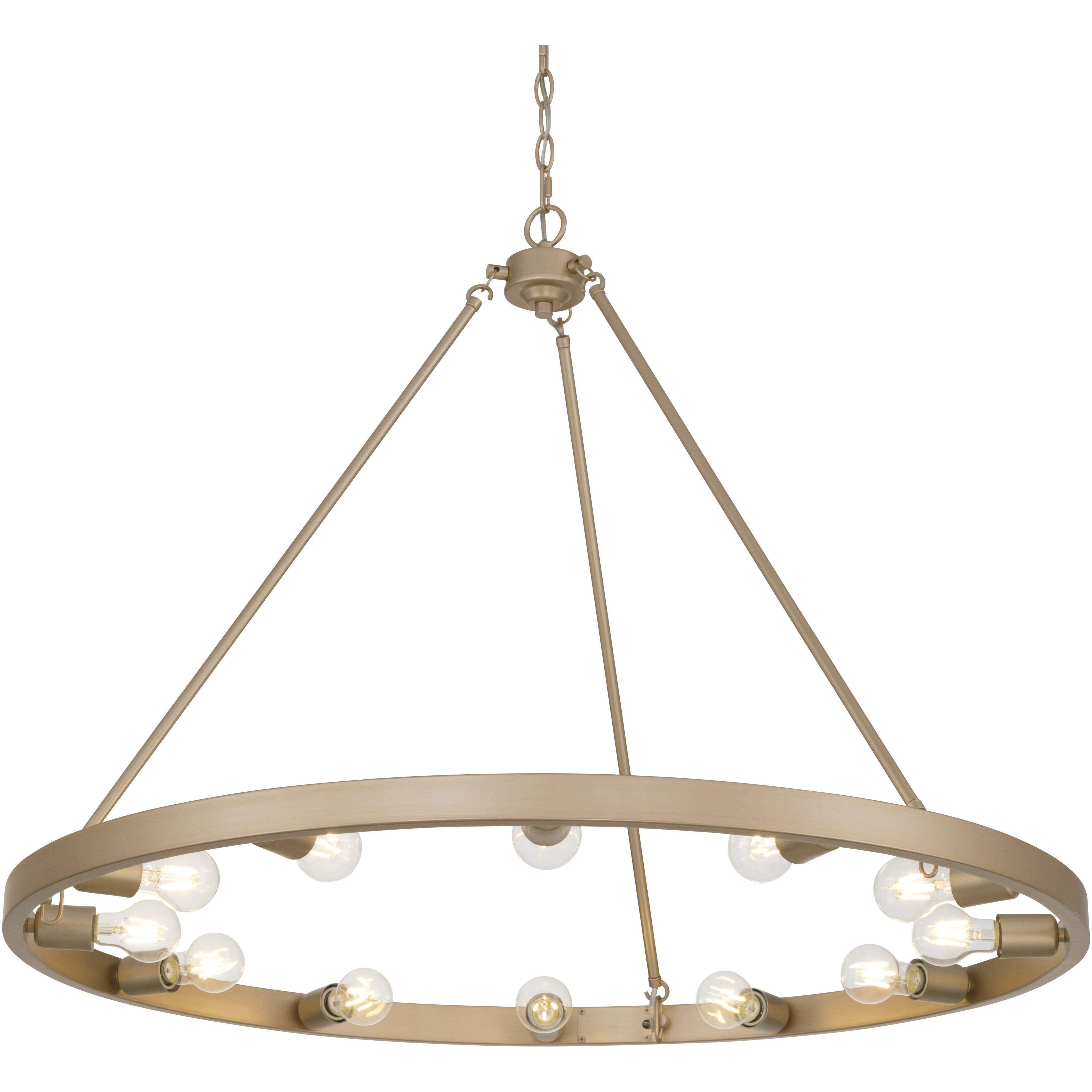 Castile 12 Light 40 inch French Gold Chandelier Ceiling Light