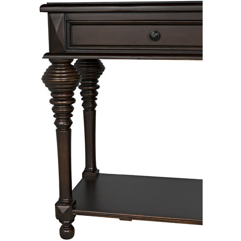 Colonial 72 X 20 inch Distressed Brown Sofa Table, Large