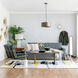Small Biscuit Tufted Gray Sofa