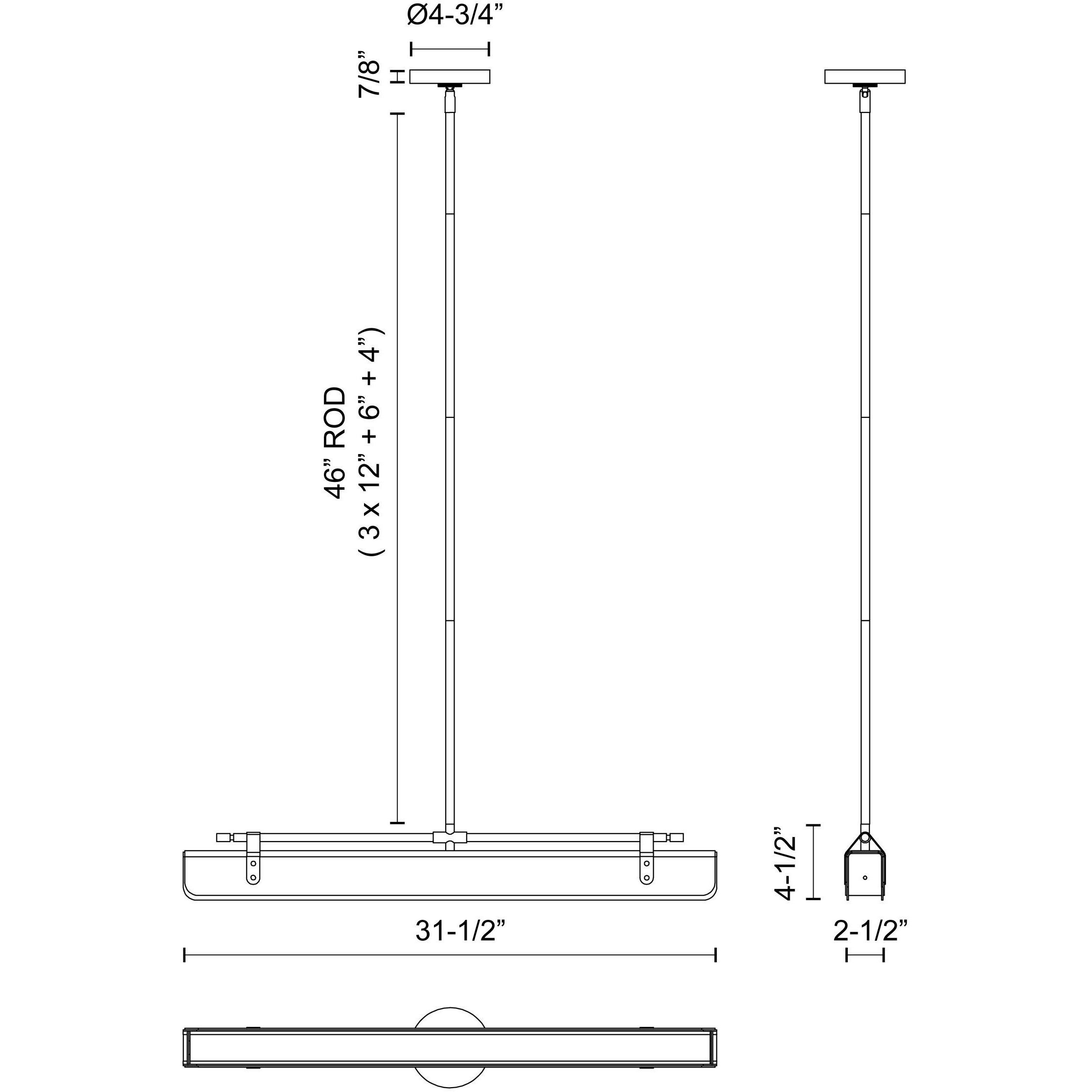 Valise Pendant Ceiling Light in Vintage Brass and Tuxedo Leather