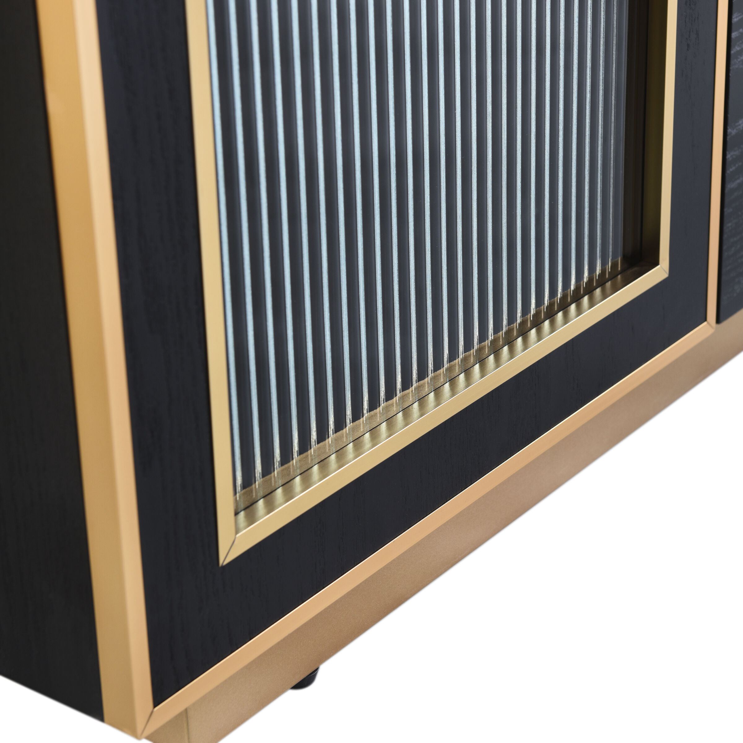 Aurelia 60 X 15.7 inch Ebony & Gold Sideboard