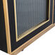 Aurelia 60 X 15.7 inch Ebony & Gold Sideboard