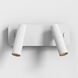 Enna 5.63 inch Matte White Interior Reading Light Wall Light