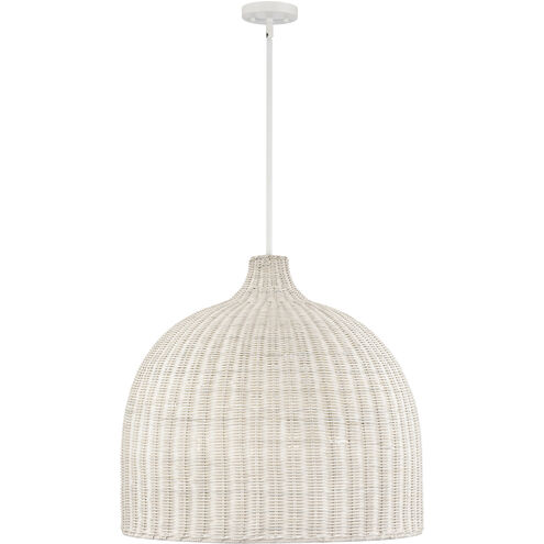 Elise 4 Light 24.25 inch Matte White Indoor Pendant Ceiling Light