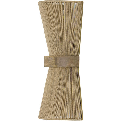 Maya 2 Light 9 inch Matte Brass Sconce Wall Light