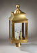 Concord 3 Light 23 inch Dark Antique Brass Post Lantern in Frosted Glass, No Chimney, Candelabra