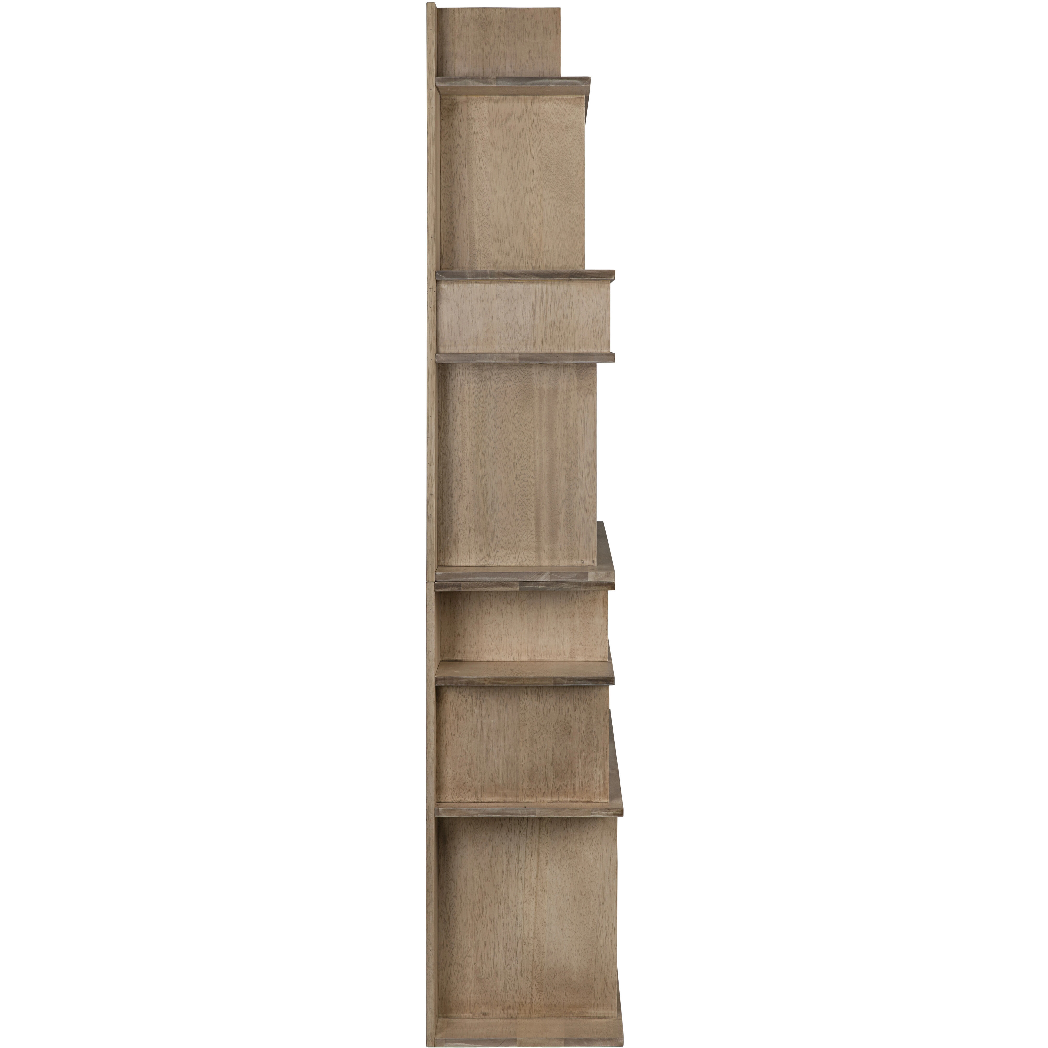 Rashi Washed Walnut Bookcase