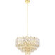 Calmeilles 10 Light 30.83 inch Brass Chandelier Ceiling Light
