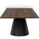 Mason 108 X 48 inch Matte Black Dining Table
