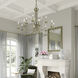 Estate 12 Light 36 inch Antique Brass 2-Tier Chandelier Ceiling Light