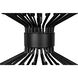 Mancini 48 Light 36 inch Matte Black Chandelier Ceiling Light