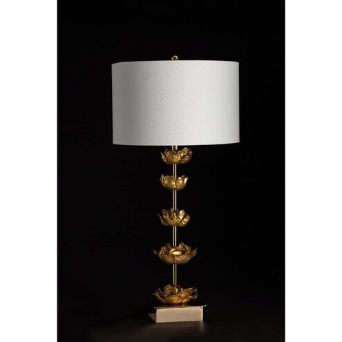 Adeline 33.5 inch 150.00 watt Gold Table Lamp Portable Light