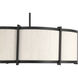 Marlbeck 4 Light 26 inch Matte Black Indoor Pendant Ceiling Light