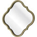 Calgary 23.5 X 23.5 inch Brass with Mirror Wall Mirror
