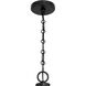 Minette 6 Light 28 inch Matte Black Chandelier Ceiling Light