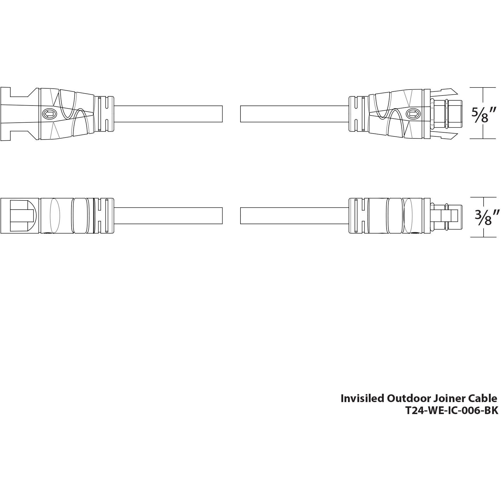 Tyler Outdoor LED Strip Lighting in 240in, Outdoor Strip Light 24V Accessories, WAC Lighting