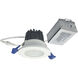 Nora Lighting M2 Matte Powder White Mini Recessed Downlight in 2700K, 400, Round Reflector NM2-2RDC4027MPW - Open Box