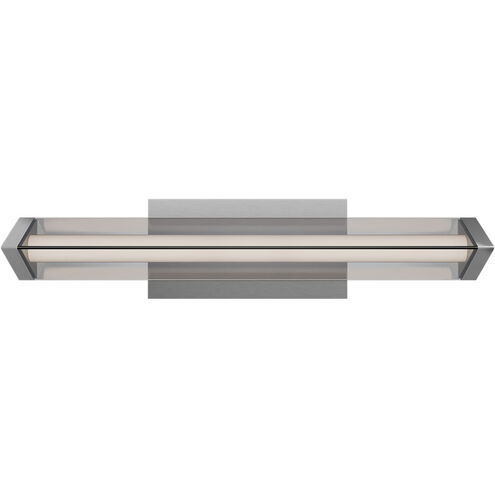 Boulevard LED 18 inch Brushed Nickel Bath Vanity & Wall Light in 4000K, dweLED