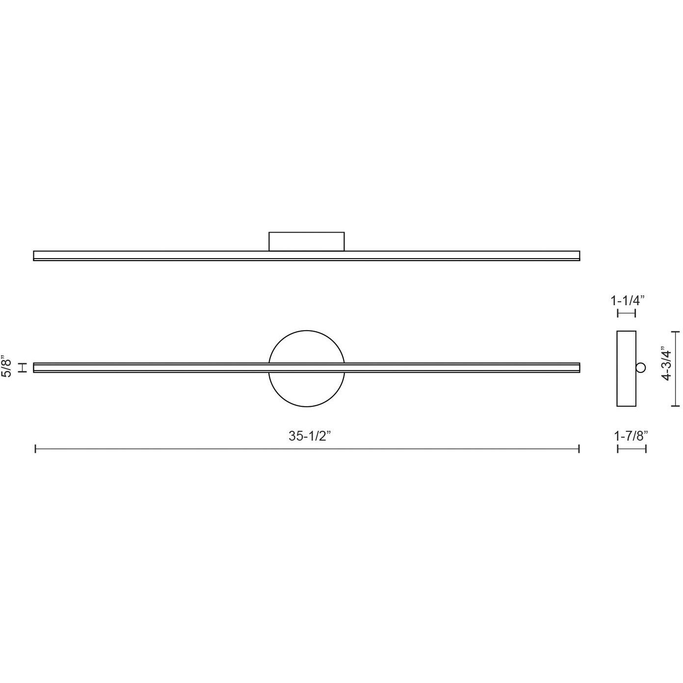 Chute Wall Sconce Wall Light in White