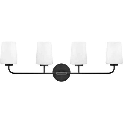 Kline LED 33 inch Black Bath Light Wall Light