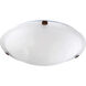 Fort Worth 3 Light 16.00 inch Flush Mount
