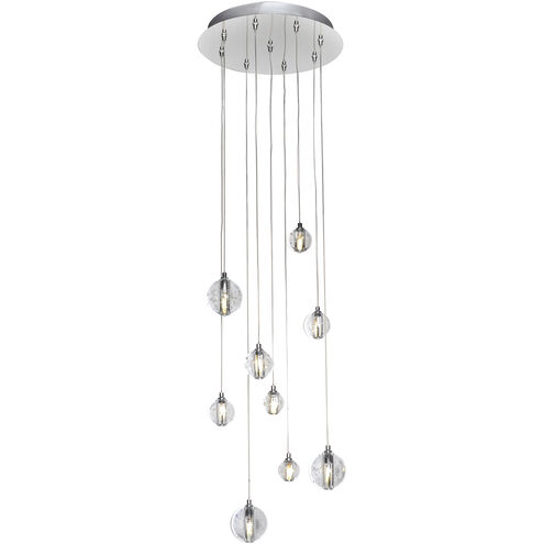 Harmony LED 12.75 inch Polished Chrome Multi-Light Pendant Ceiling Light