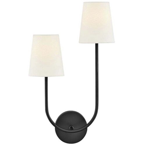 Cora Sconce Wall Light in Black