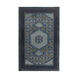 Loren 102 X 66 inch Blue Rug, Rectangle