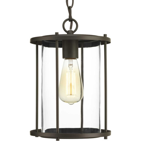 Gunther 1 Light 8 inch Antique Bronze Outdoor Hanging Lantern