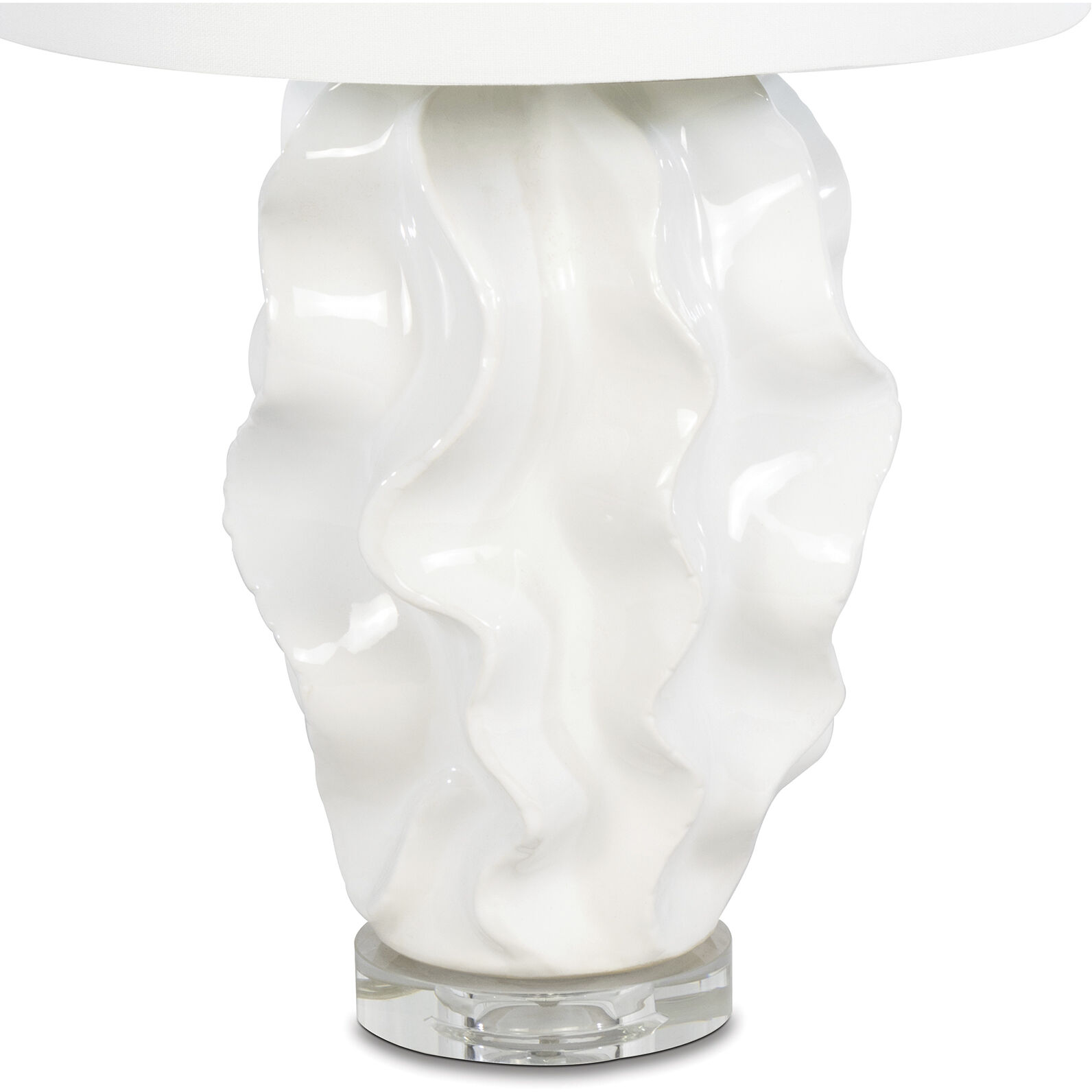 White Sands 24.75 inch 150.00 watt White Table Lamp Portable Light