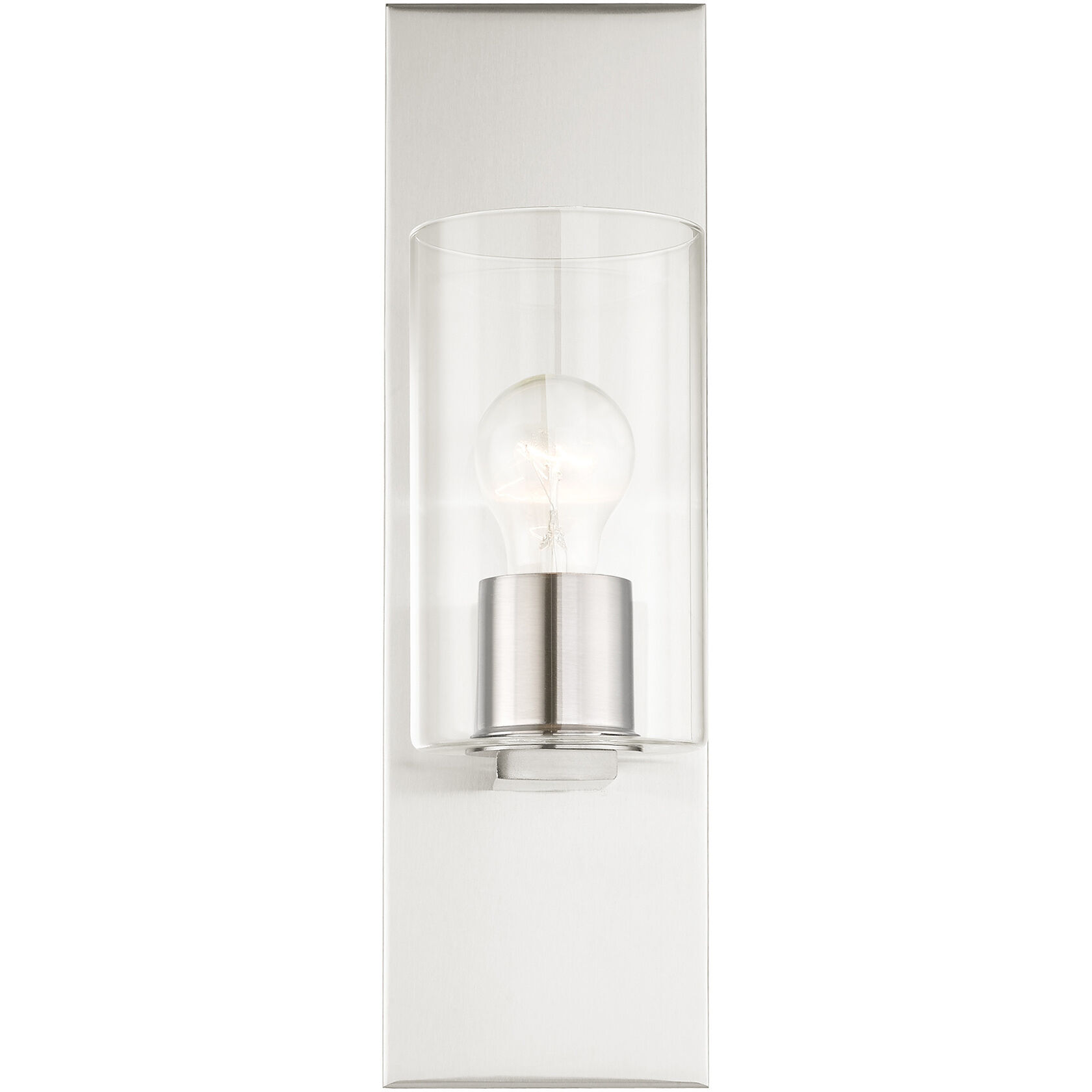 Zurich 1 Light 5 inch Brushed Nickel Sconce Wall Light