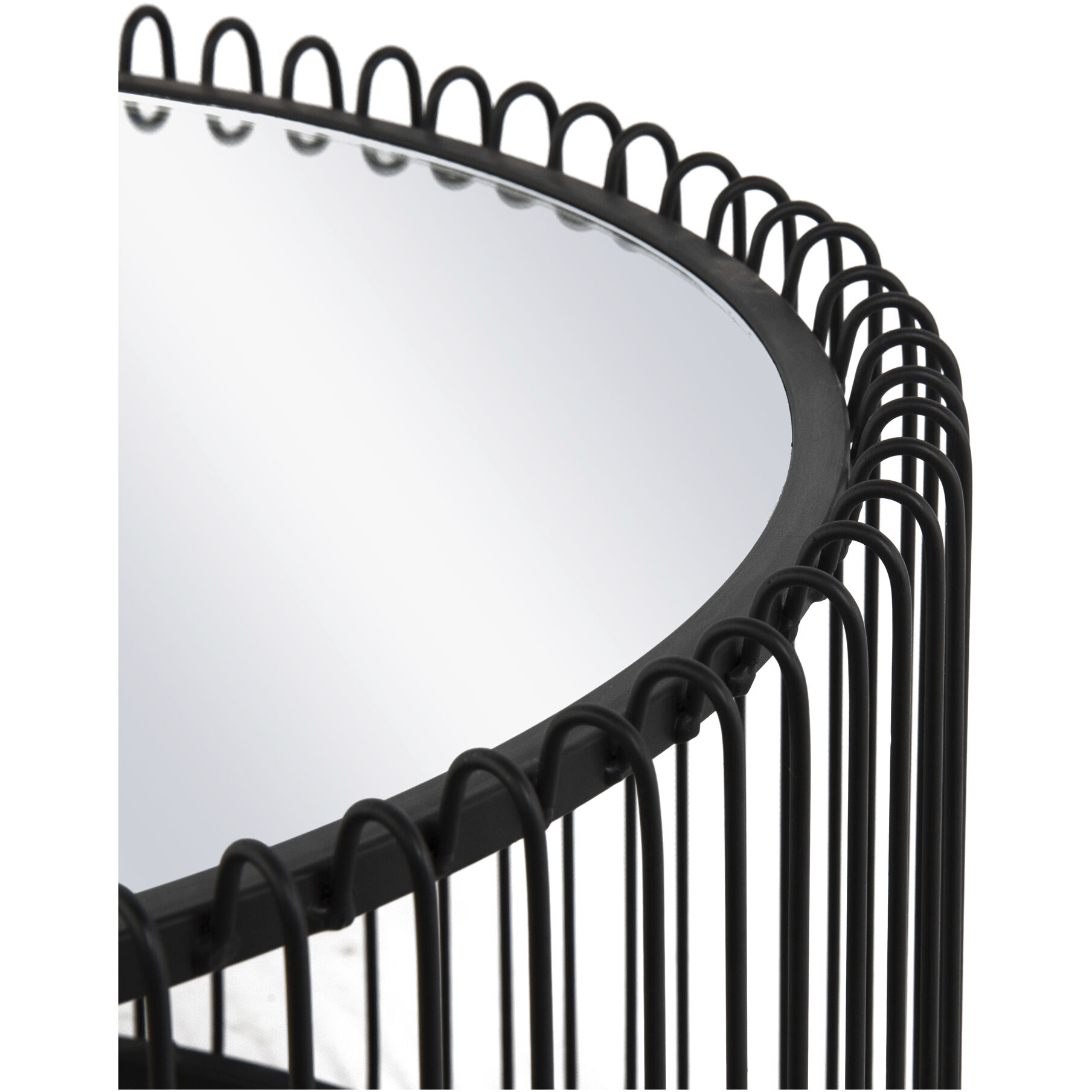 Pool 28 X 28 inch Black Coffee Table