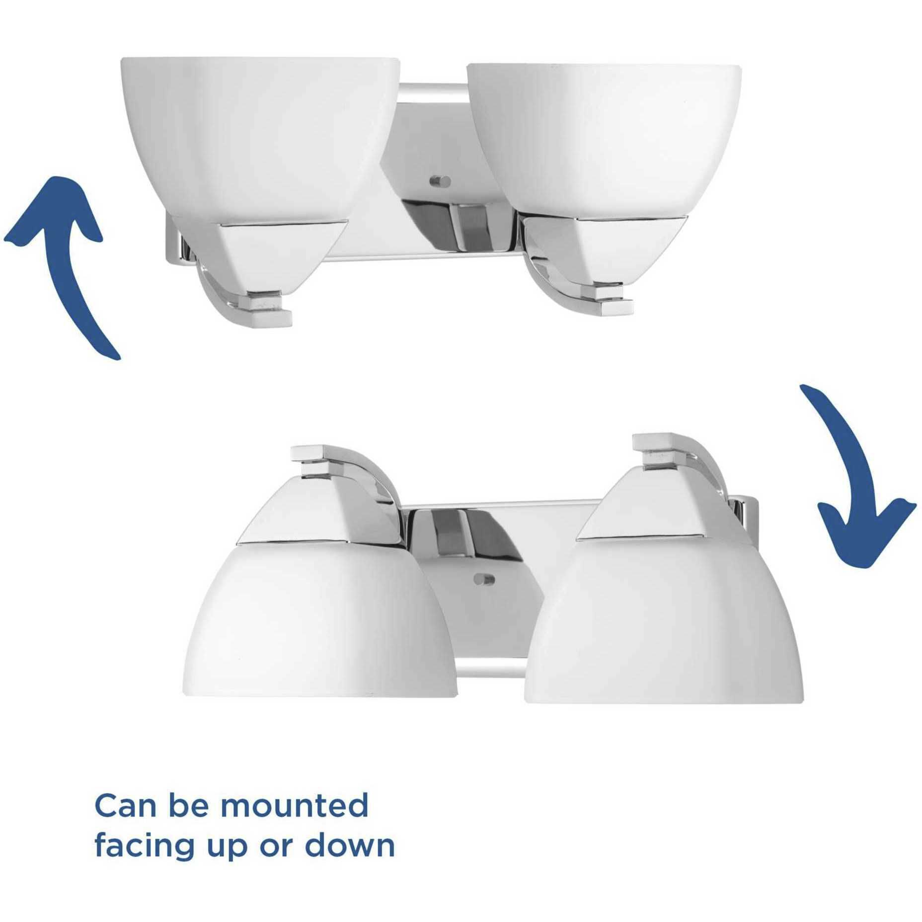 Appeal 2 Light 14.63 inch Polished Chrome Bath Vanity Wall Light