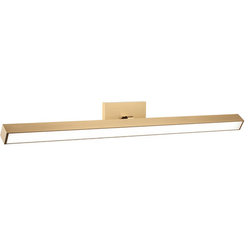 Parallel Wall Sconce Wall Light in Aged Gold Brass