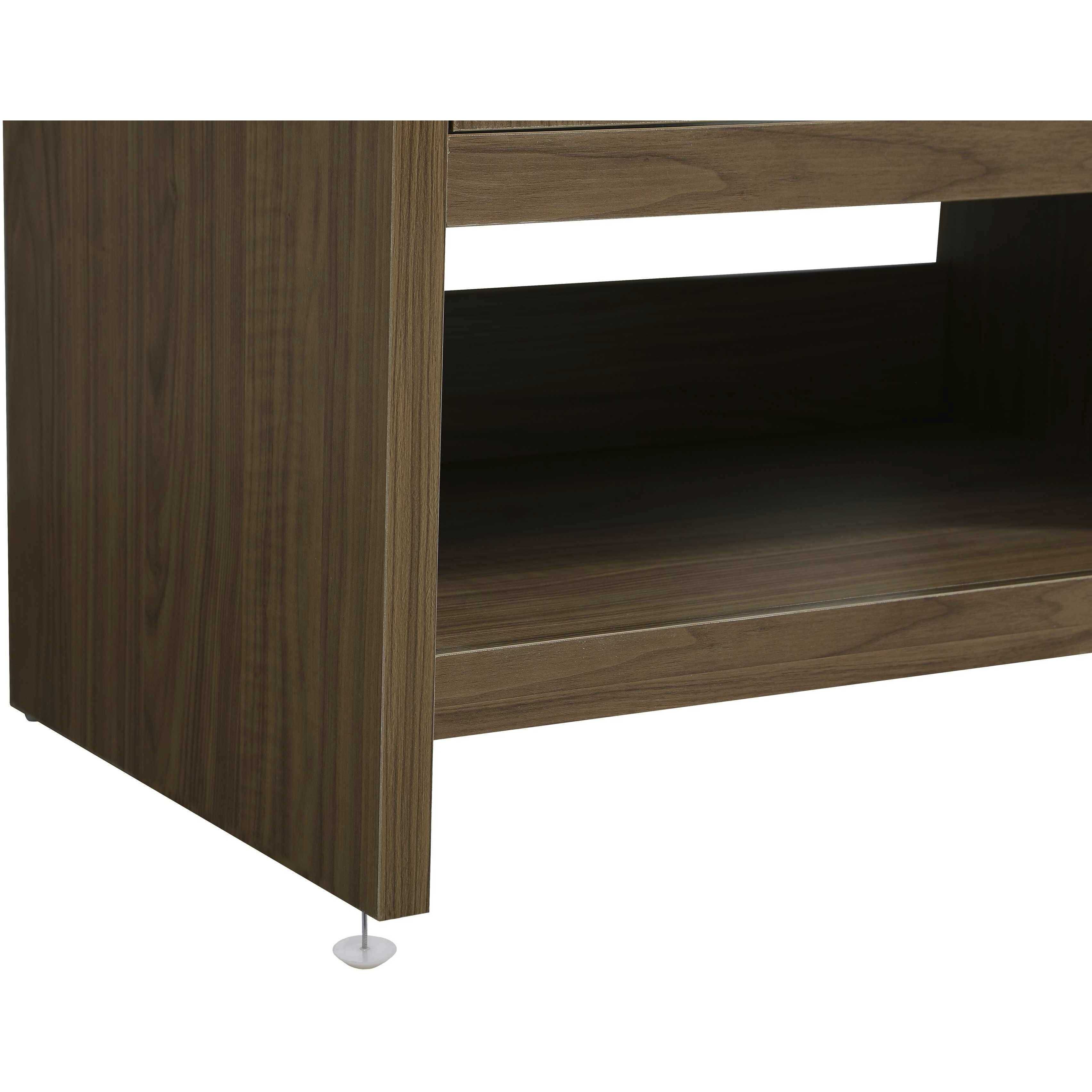 Ira 24 X 34 inch Walnut Brown Bathroom Vanity Cabinet