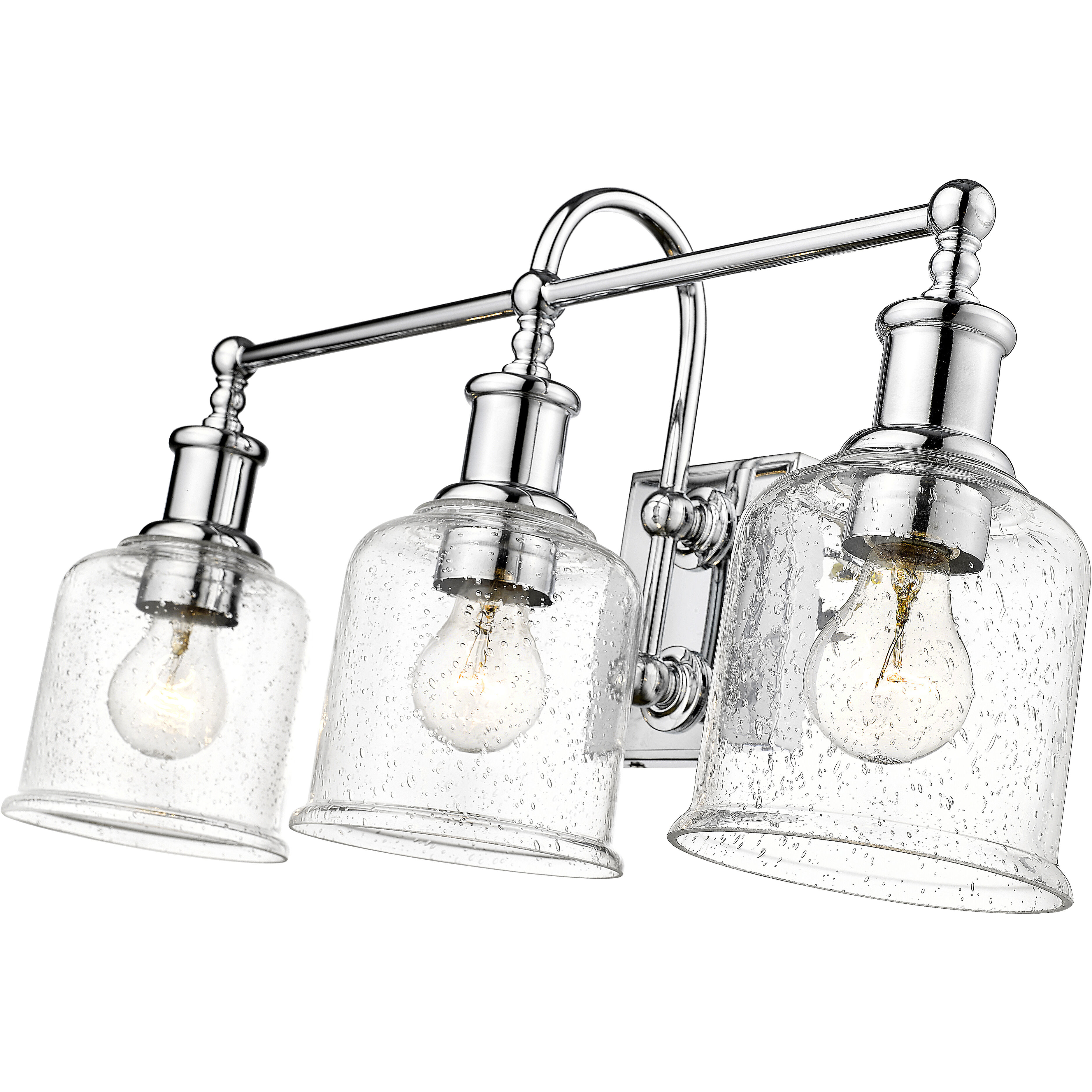 Bryant 3 Light 24 inch Chrome Vanity Wall Light