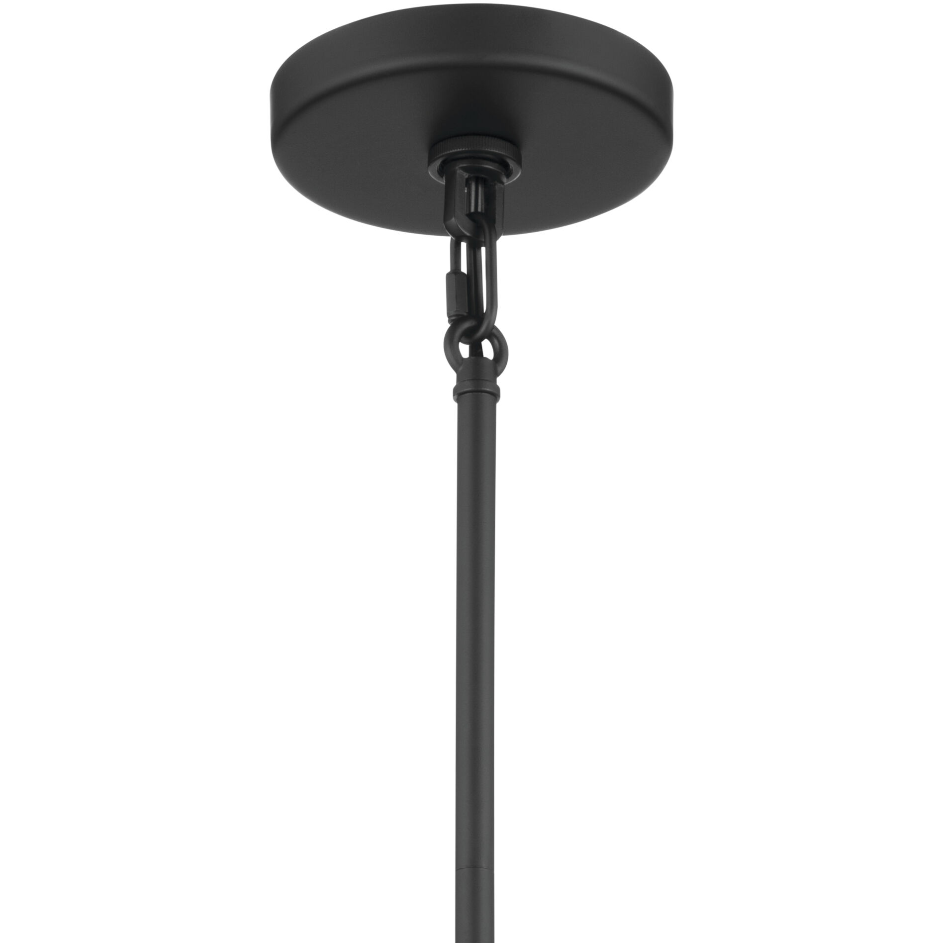 Erma 1 Light Black Mini Pendant Ceiling Light