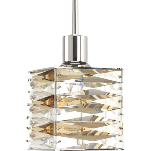 The Pointe 1 Light 6.12 inch Polished Chrome Mini-Pendant Ceiling Light